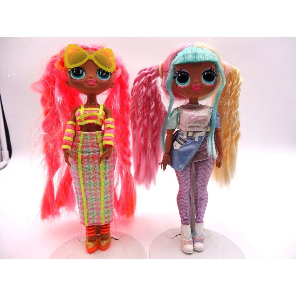LOL Surprise OMG Candylicious Fashion Doll Series 2 and‎ OMG Lights Dazzle Doll